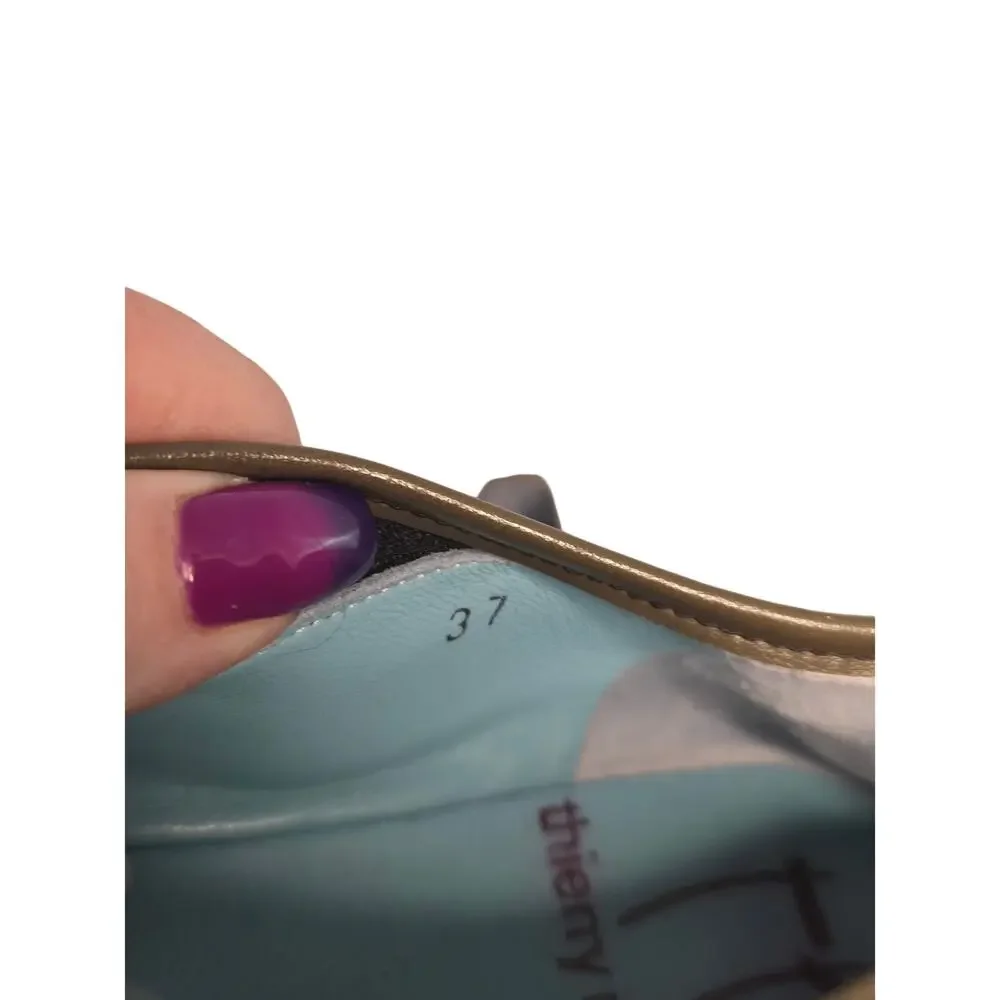 Theirry Rabotin Like New Designer Black Cordova Slip-On Comfort Vibram Sole | 37 - Picture 5 of 7